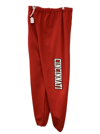 Cincinnati Bearcats Fleece Sweatpants -Red